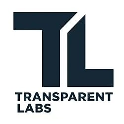 Transparent Labs logo design with initials TL.